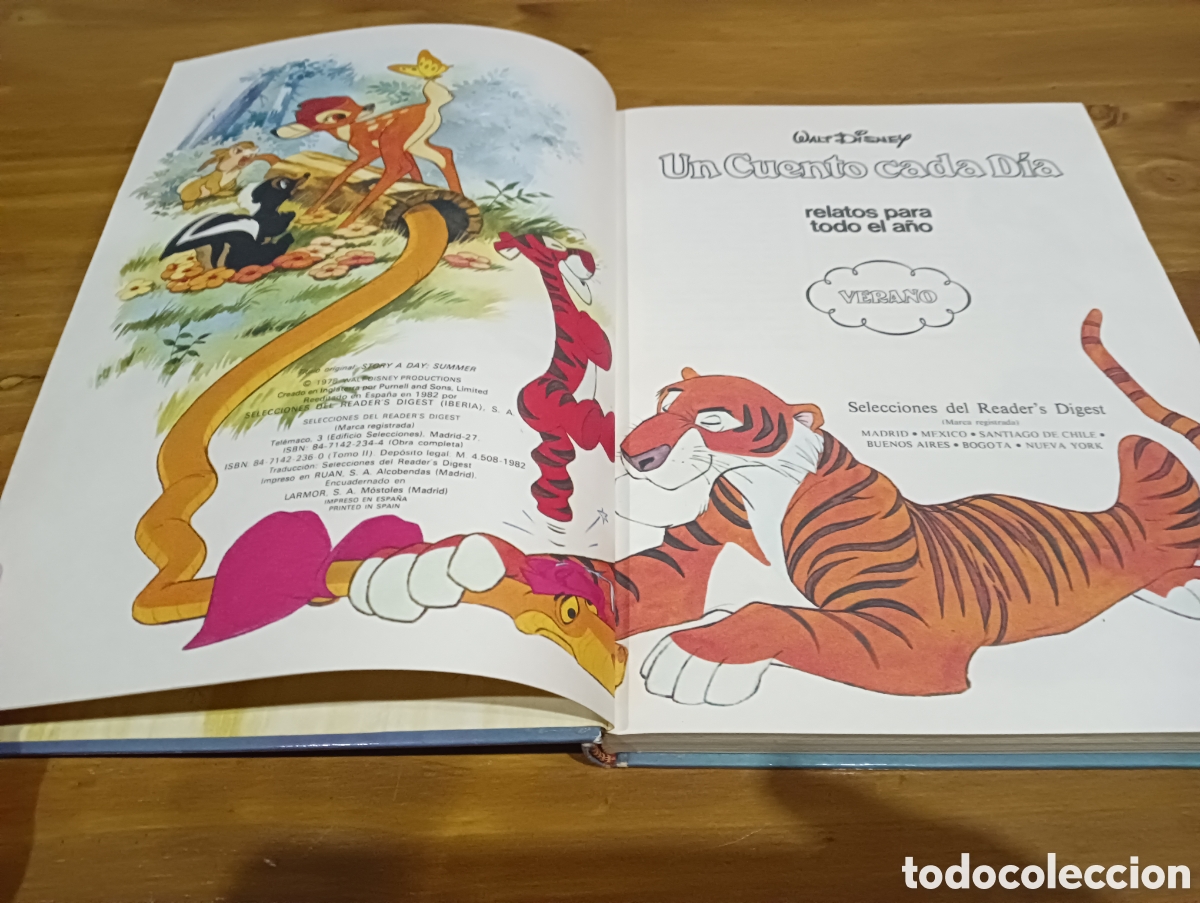 Libros de segunda mano: Un cuento cada d&iacute;a Walt Disney. - Foto 2