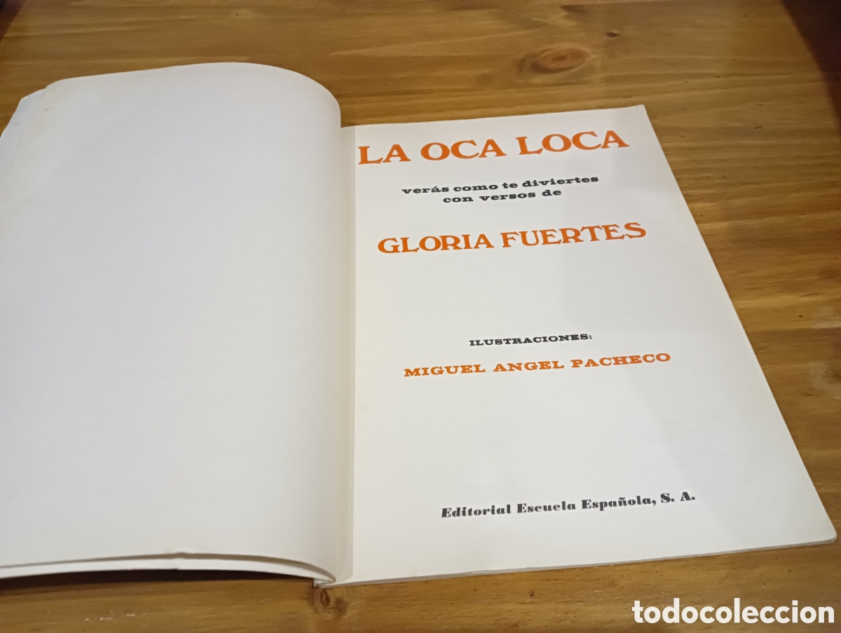 Libros de segunda mano: La oca loca Gloria Fuertes . - Foto 2
