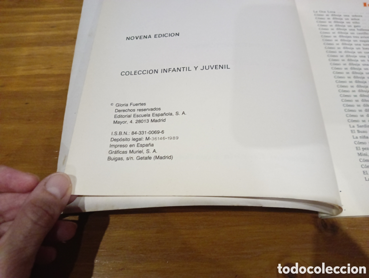 Libros de segunda mano: La oca loca Gloria Fuertes . - Foto 3