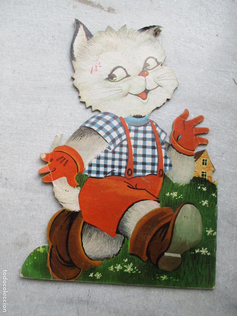 Libros de segunda mano: CUENTOS FHER, EL GATO CON BOTAS-1966 - Foto 5