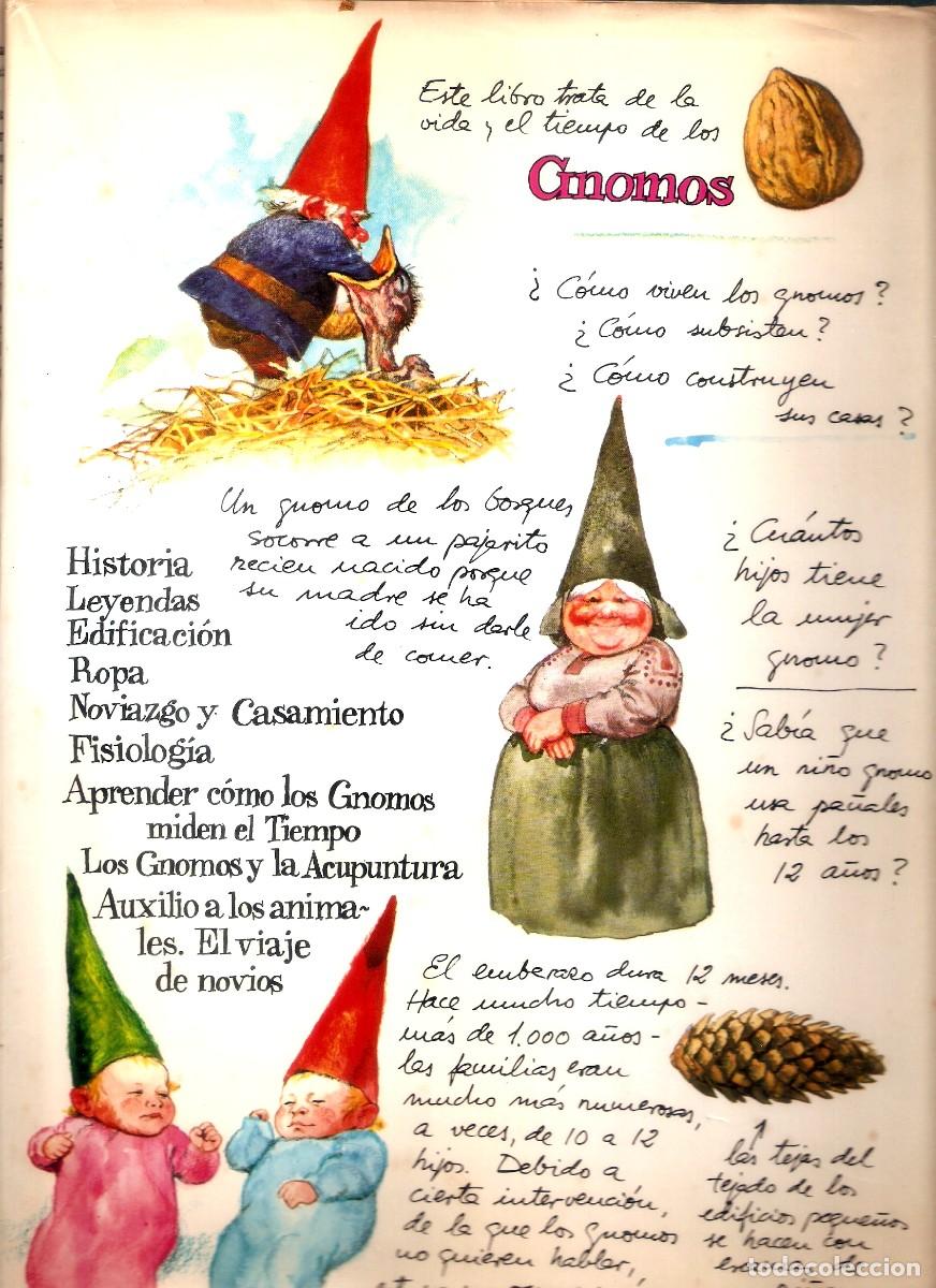 Libros de segunda mano: GNOMOS Autor Poortvlier, ilustrador - Foto 3