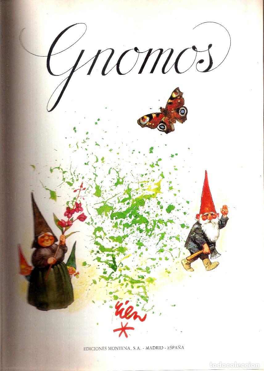 Libros de segunda mano: GNOMOS Autor Poortvlier, ilustrador - Foto 6