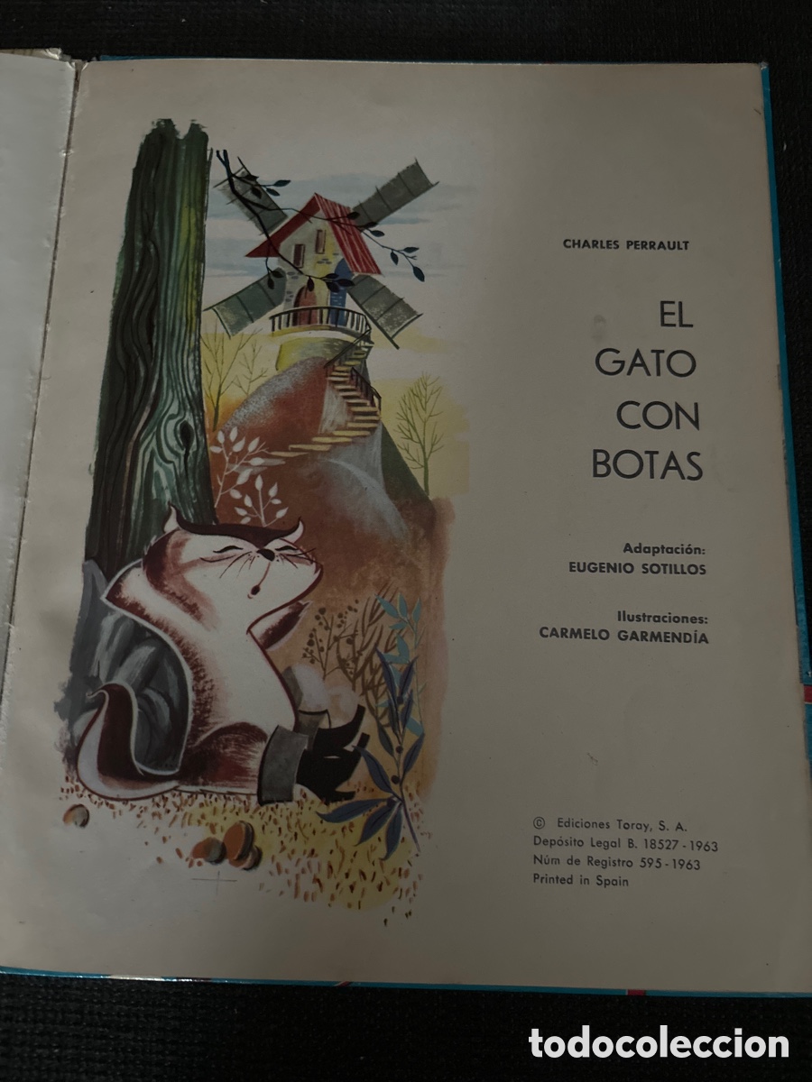 Libros de segunda mano: El gato con botas. Charles Perrault - Foto 4