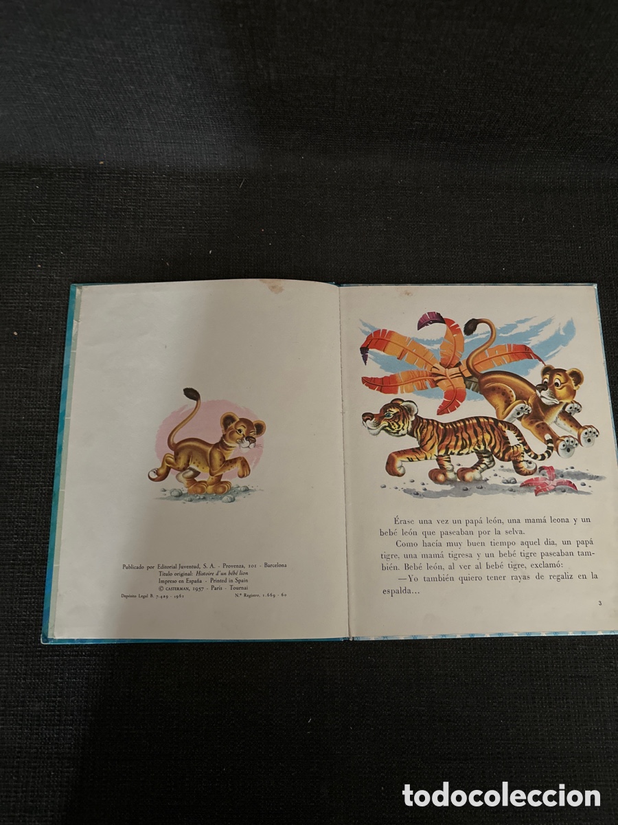 Libros de segunda mano: Historia de un beb&eacute; le&oacute;n - Foto 4
