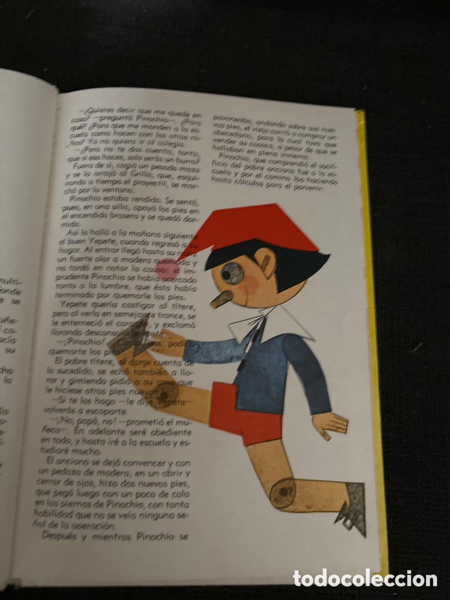 Libros de segunda mano: Pinocho. Cuentos de Carlos Collodi. - Foto 4