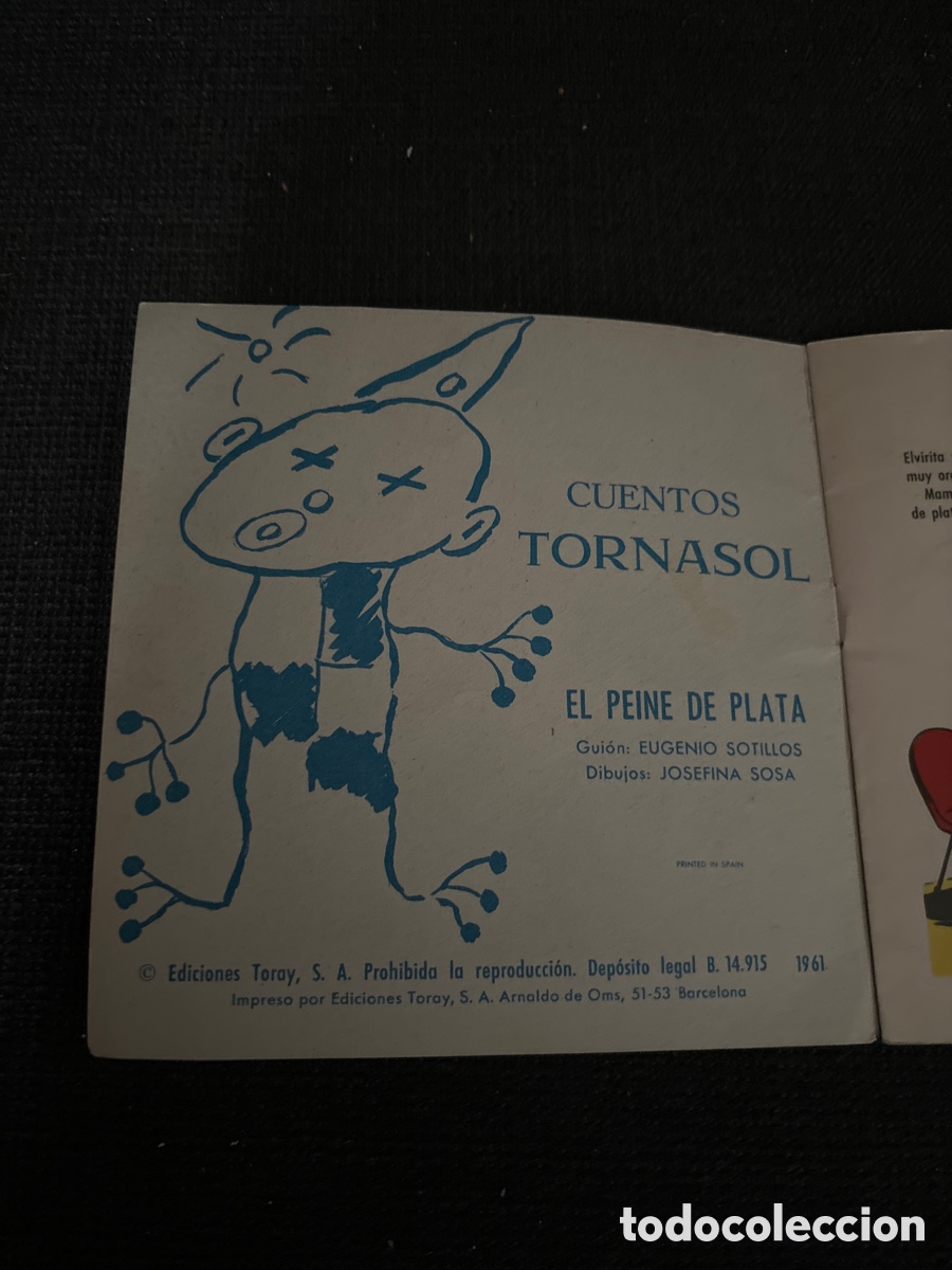 Libros de segunda mano: Cuento el peine de Plata. - Foto 3