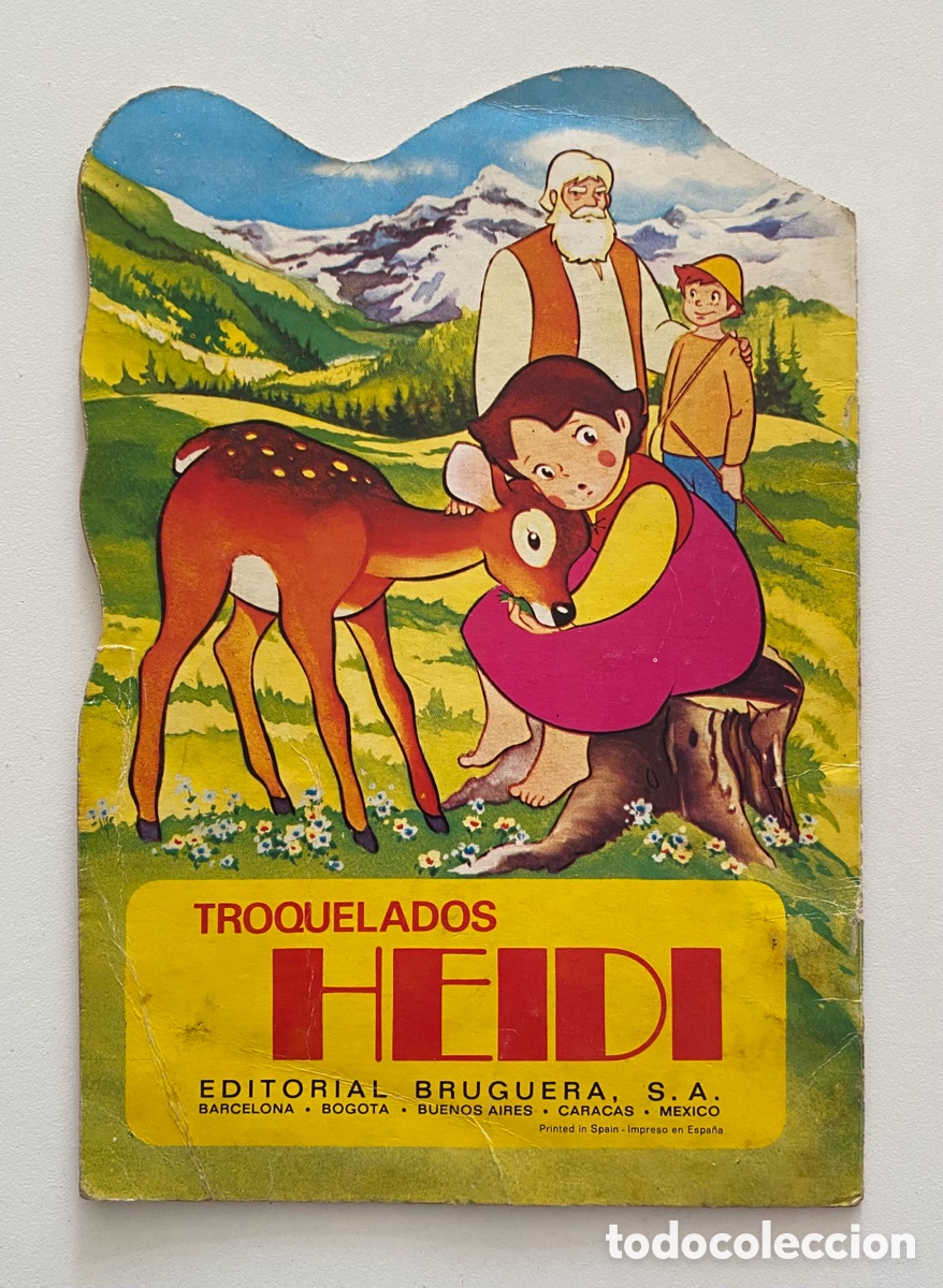 Libros de segunda mano: Cuento Troquelado Heidi en El Cervatillo, Editorial Bruguera, 1975. - Foto 5