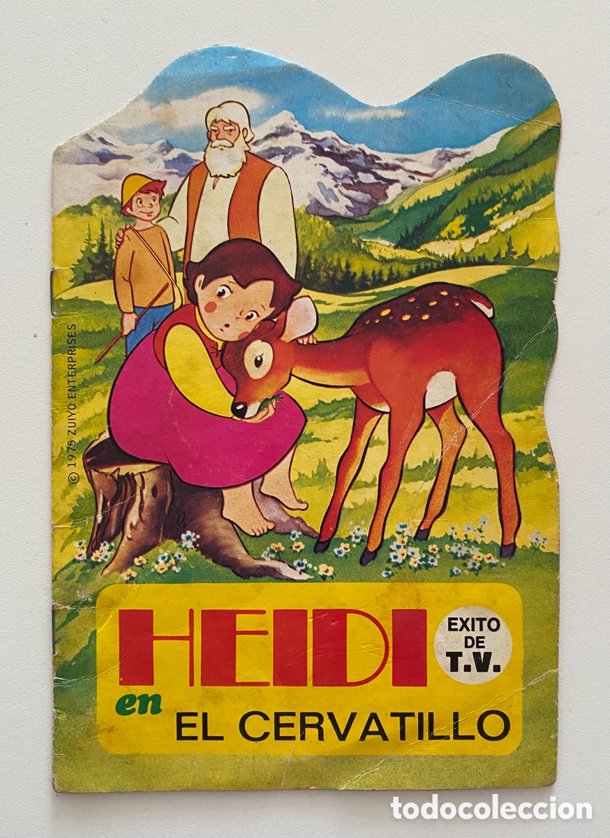 Libros de segunda mano: Cuento Troquelado Heidi en El Cervatillo, Editorial Bruguera, 1975. - Foto 1