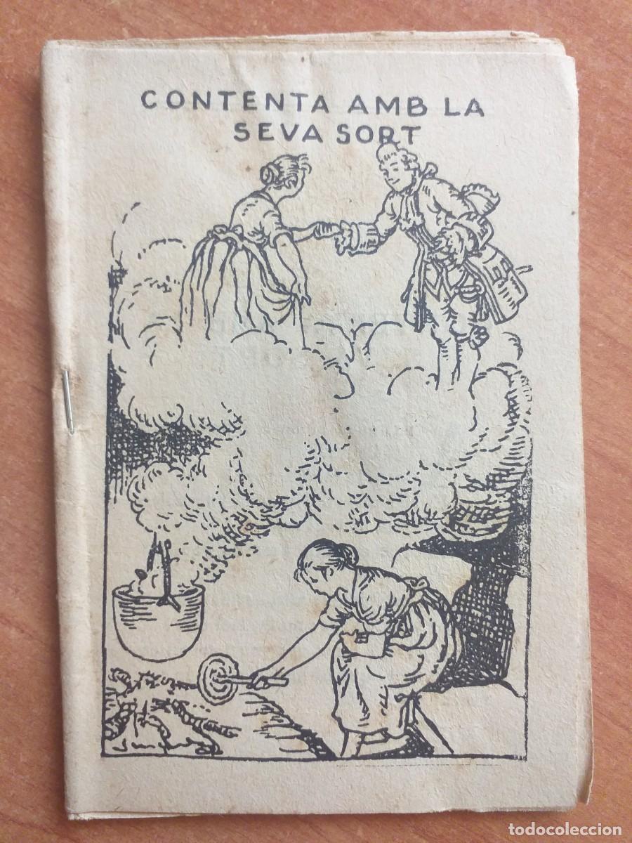 Libros de segunda mano: CONTE EN PATUFET - CONTENTA AMB LA SEVA SORT - - Foto 1