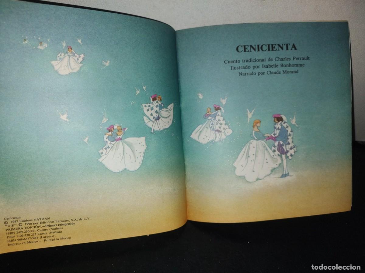 Libros de segunda mano: 100- MUSICUENTOS LAROUSSE - CENICIENTA - 1987 - Foto 8