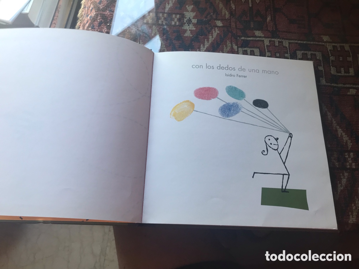 Libros de segunda mano: Con los dedos de una mano. Isidro Ferrer. Imaginarium - Foto 4