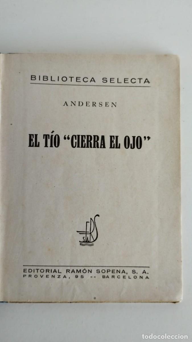 Libros de segunda mano: El t&iacute;o &rdquo;Cierra el ojo&rdquo;. Andersen. 1941 - Foto 4