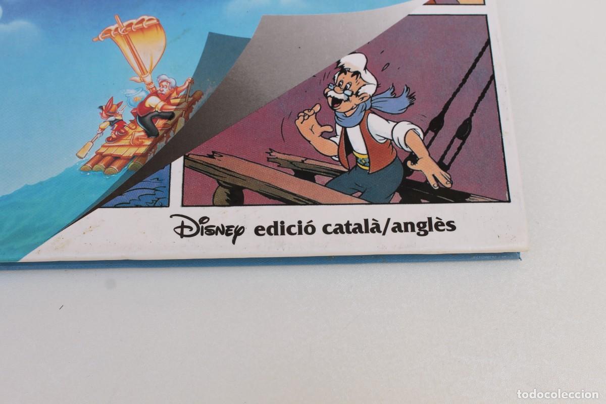 Libros de segunda mano: PINOTX, PINOCCHIO DE DISNEY- EDICION EN CATALAN E INGLES - Foto 3