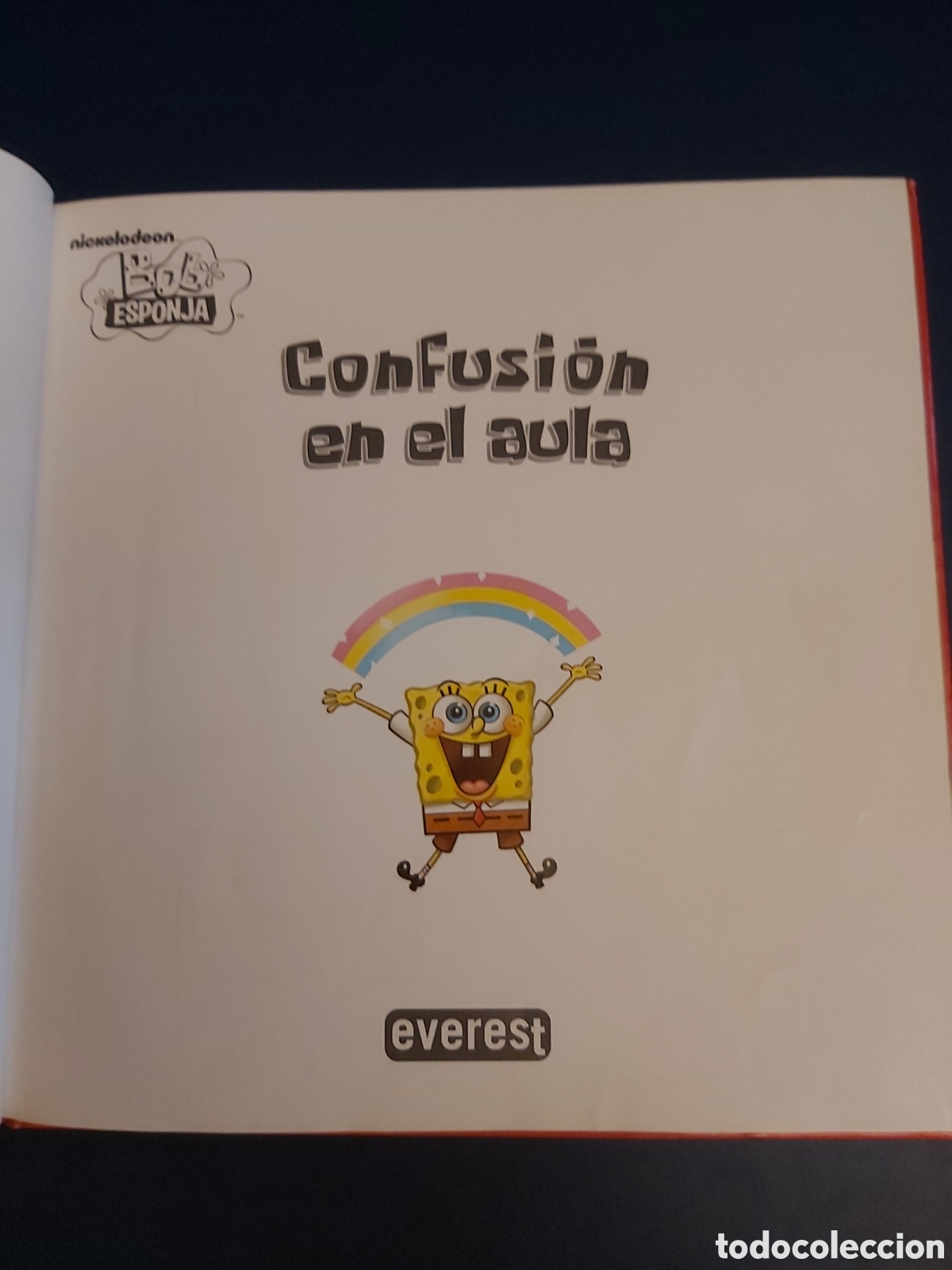 Libros de segunda mano: CONFUSI&Oacute;N EN EL AULA # BOB ESPONJA # EVEREST # NICKELODEON 2010 - Foto 4