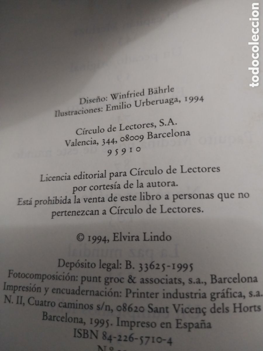 Libros de segunda mano: MANOLITO GAFOTAS a&ntilde;o 1995 - Foto 2