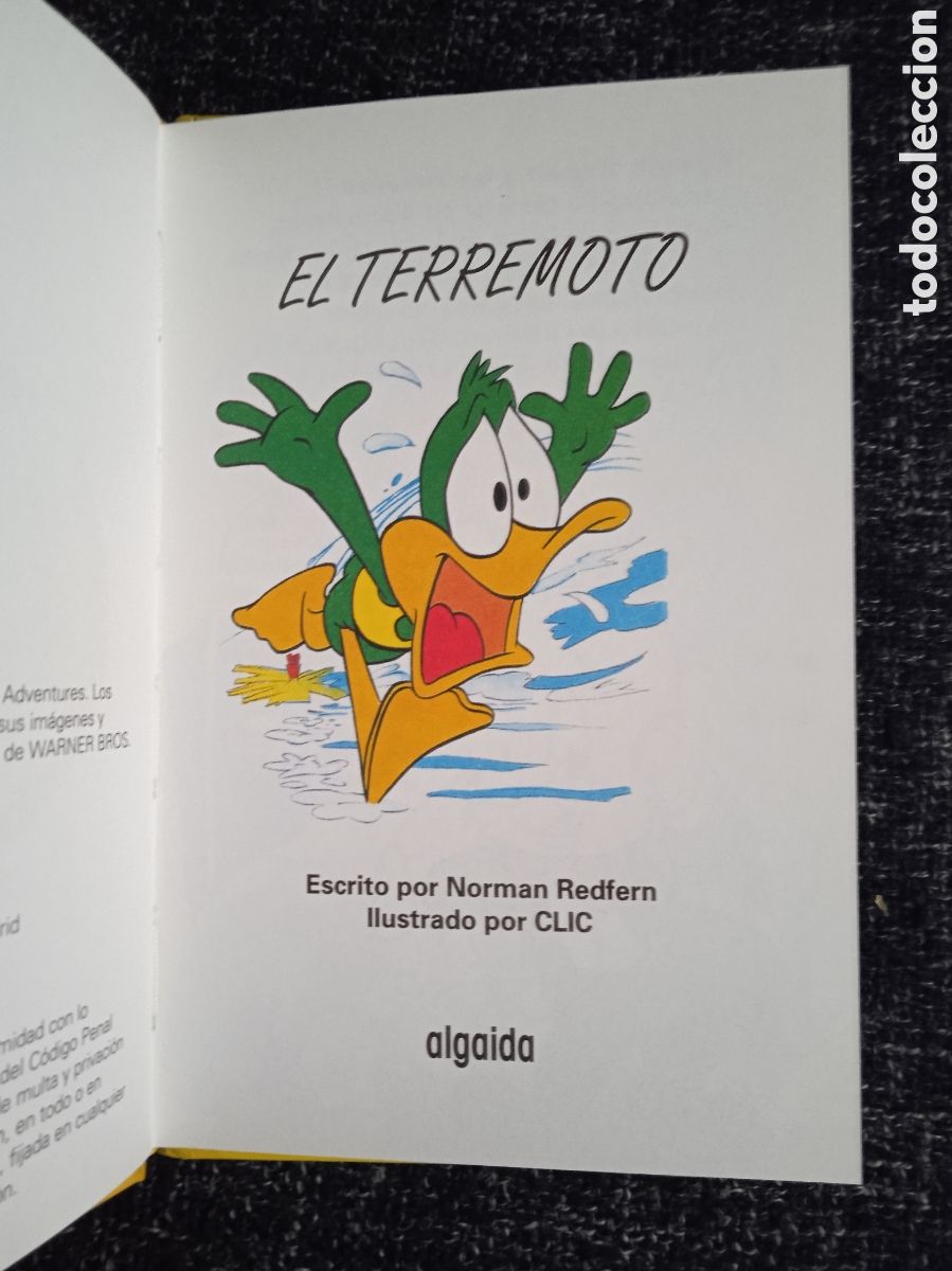 Libros de segunda mano: TINY TOON AVENTURAS - EL EL TERREMOTO. - Foto 2