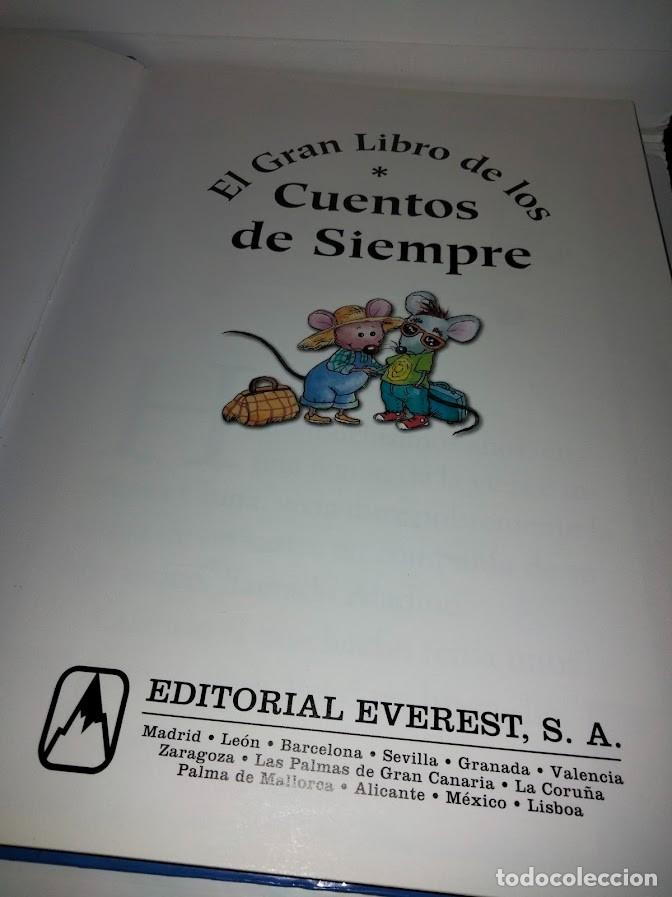 Libros de segunda mano: El Gran Libro de los Cuentos de Siempre - Everest 3&ordf; edici&oacute;n 2002 - Foto 10