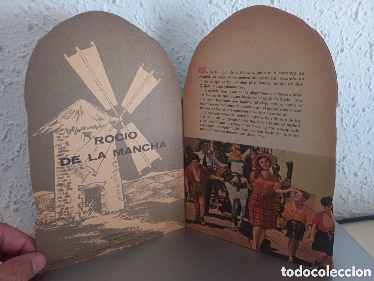 Libros de segunda mano: ROCIO DE LA MANCHA. Troquelado original. MBE. Roc&iacute;o Durcal - Foto 2