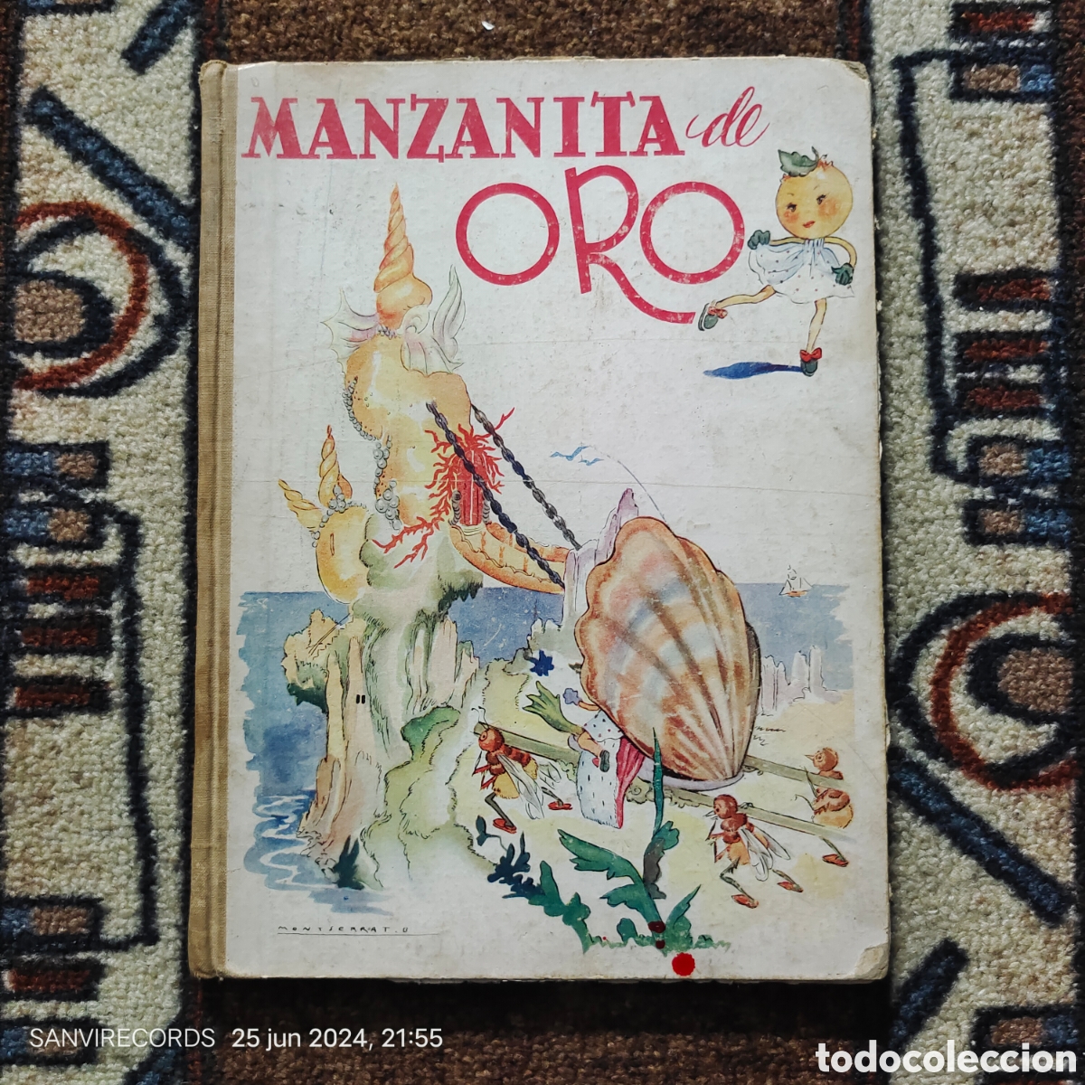 Libros de segunda mano: MANZANITA DE ORO (HYMSA) - Foto 1