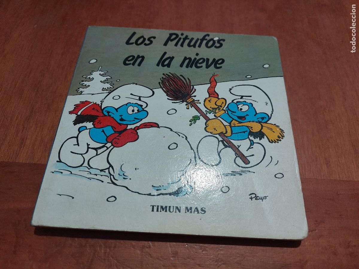 Gebrauchte B&uuml;cher: LOS PITUFOS EN LA NIEVE. TIMUN MAS. P&Aacute;GINAS DE CARTON. BUEN ESTADO
