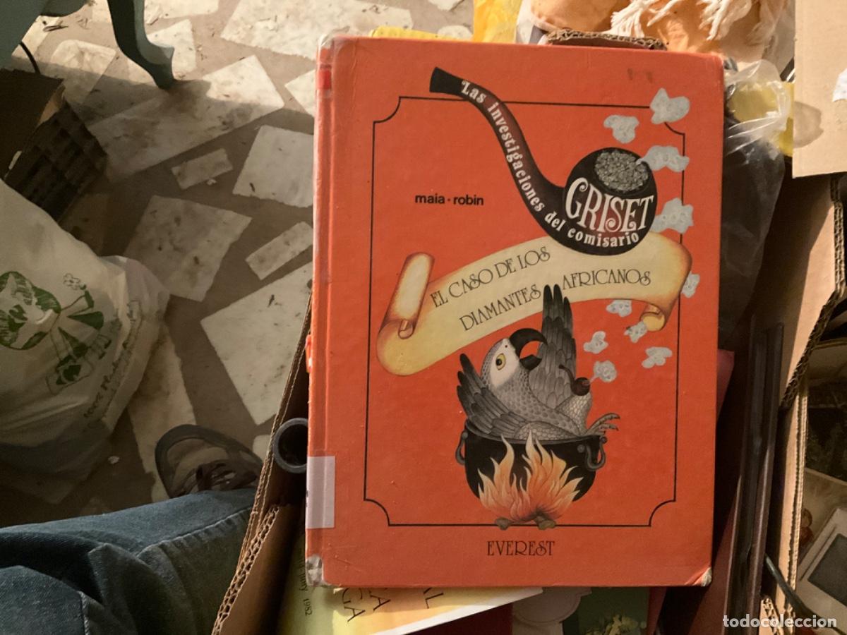 Libri di seconda mano: Comisario Griset el caso de los diamantes africanos maia robin everest ilustraciones fantasticas