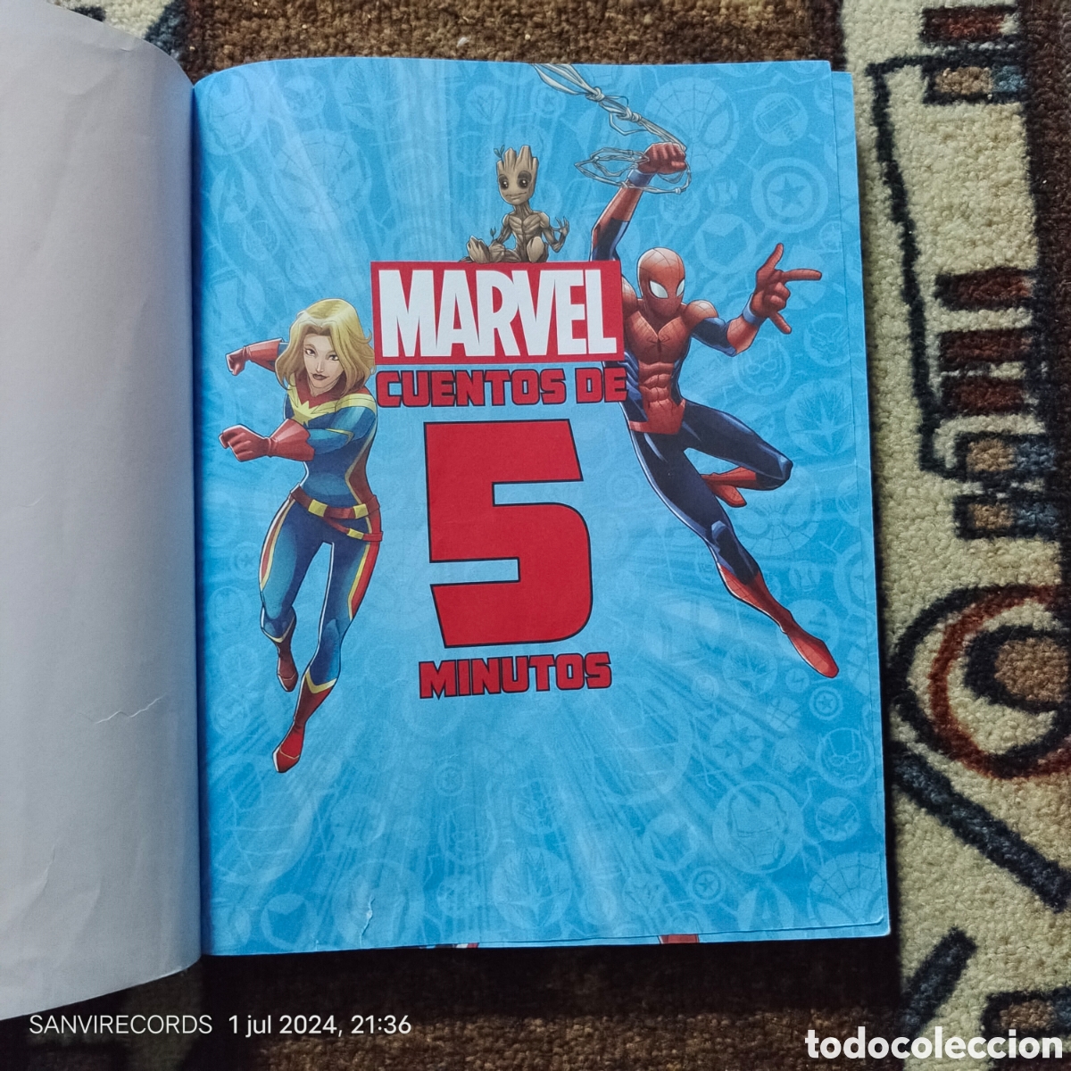 Libros de segunda mano: MARVEL, CUENTOS DE 5 MINUTOS - Foto 2