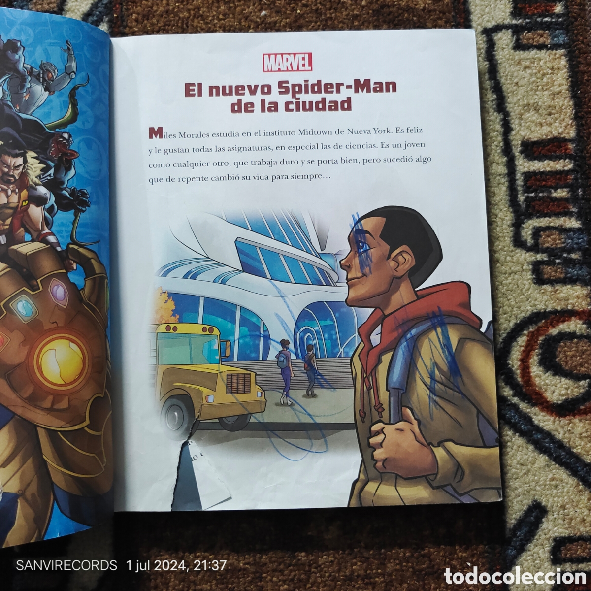 Libros de segunda mano: MARVEL, CUENTOS DE 5 MINUTOS - Foto 3