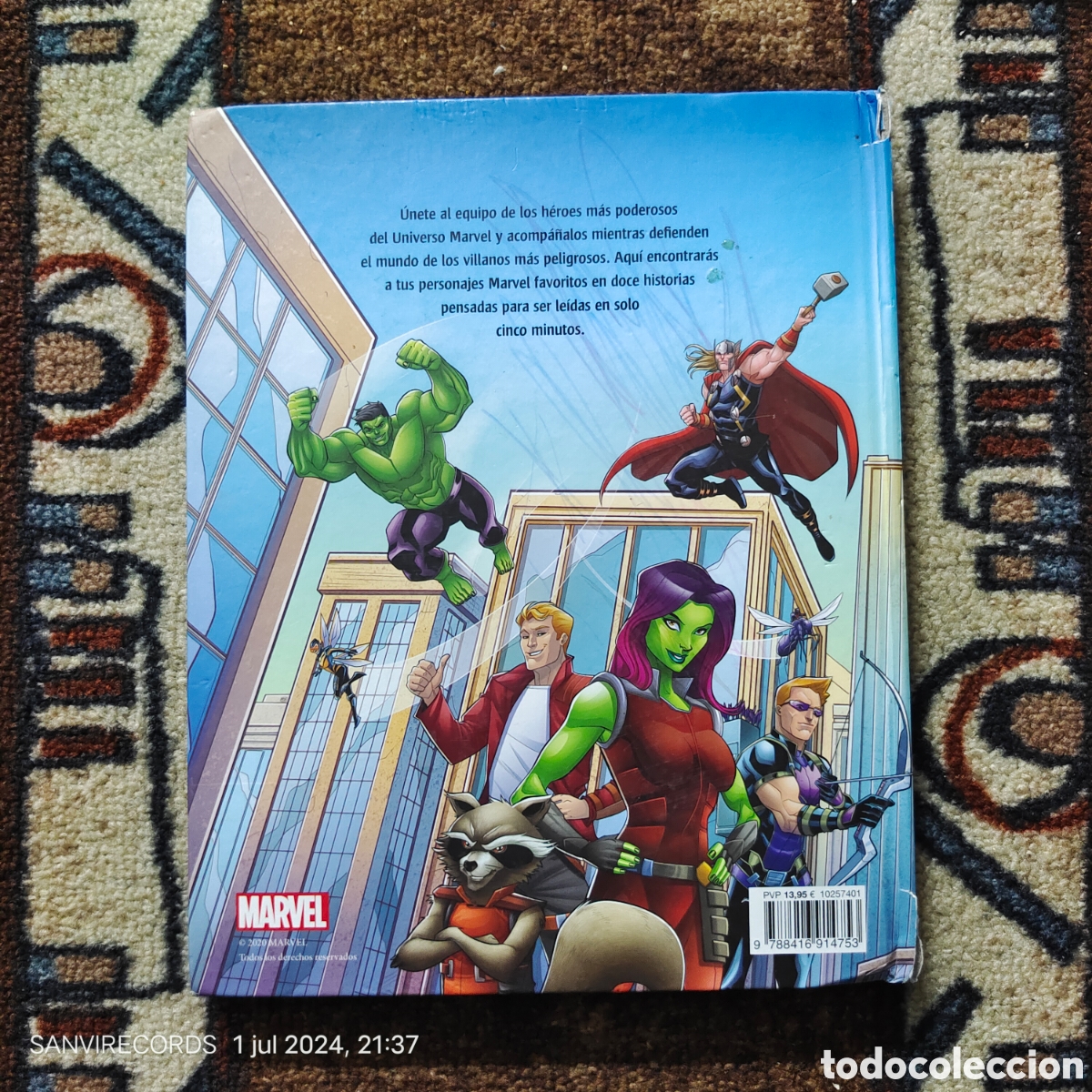 Libros de segunda mano: MARVEL, CUENTOS DE 5 MINUTOS - Foto 8