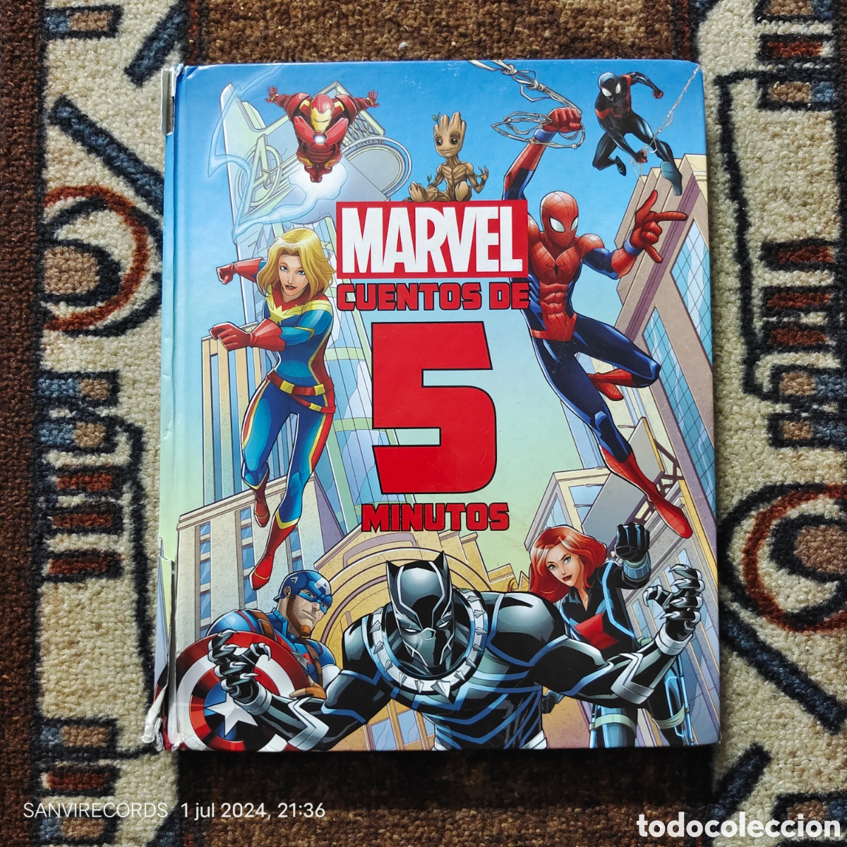 Libros de segunda mano: MARVEL, CUENTOS DE 5 MINUTOS - Foto 1
