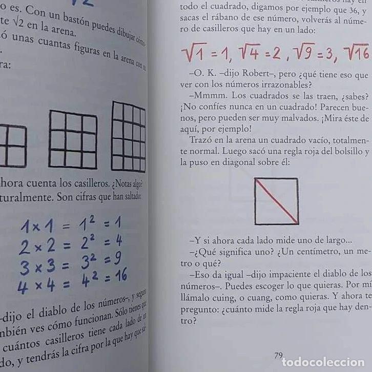 Libros de segunda mano: LIBRO E21 * EL DIABLO DE LOS N&Uacute;MEROS, HANS MAGNUS, SIRUELA - Foto 6
