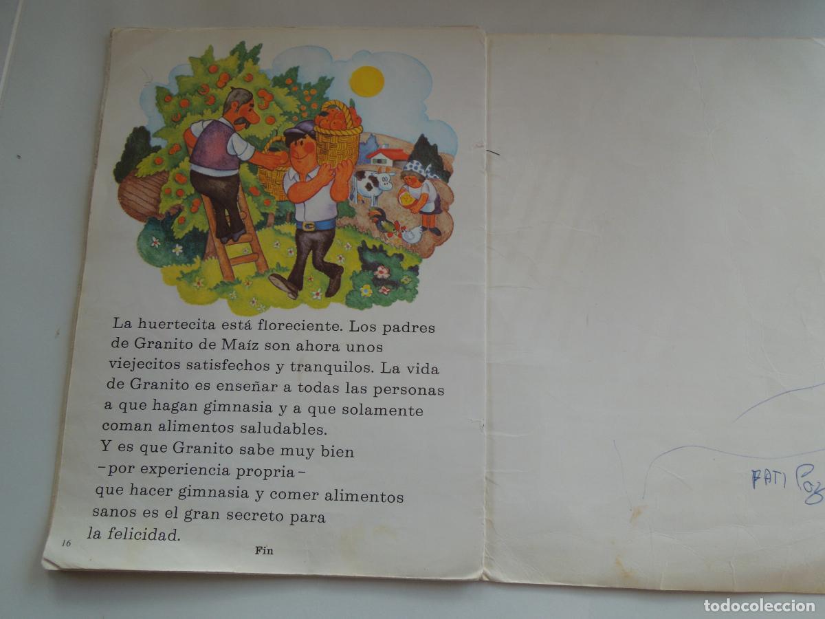 Libros de segunda mano: EL GRANITO DE MAIZ - CUENTO -11-75 TIRADA 5000 EJEMPLARES - Foto 3