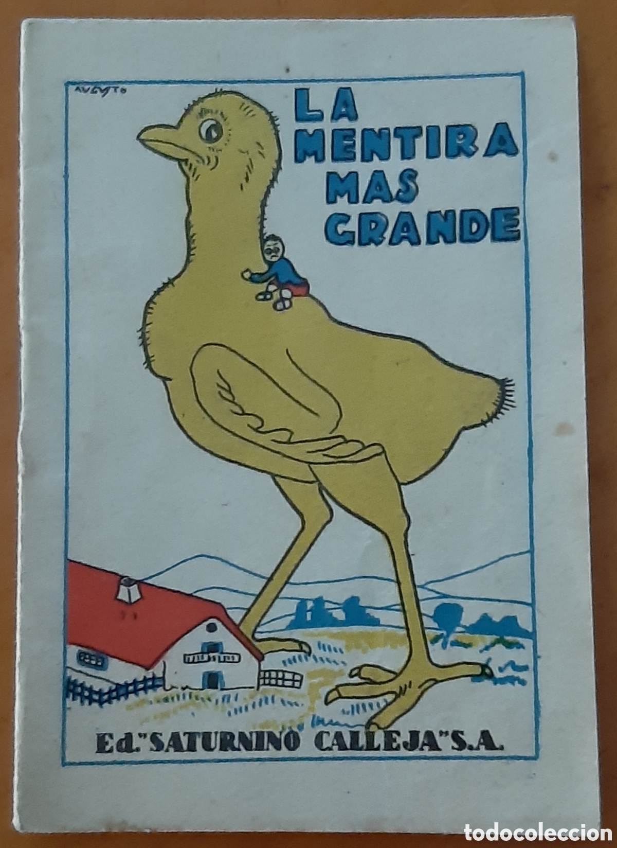 Libros de segunda mano: Cuento Calleja mediano. A&ntilde;os 30. R6611