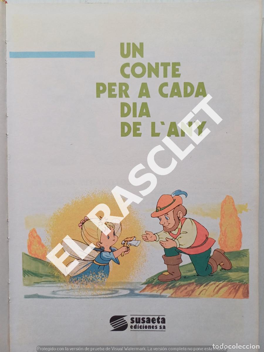 Libros de segunda mano: UN CONTE PER CADA DIA - EN CATALAN - Foto 2