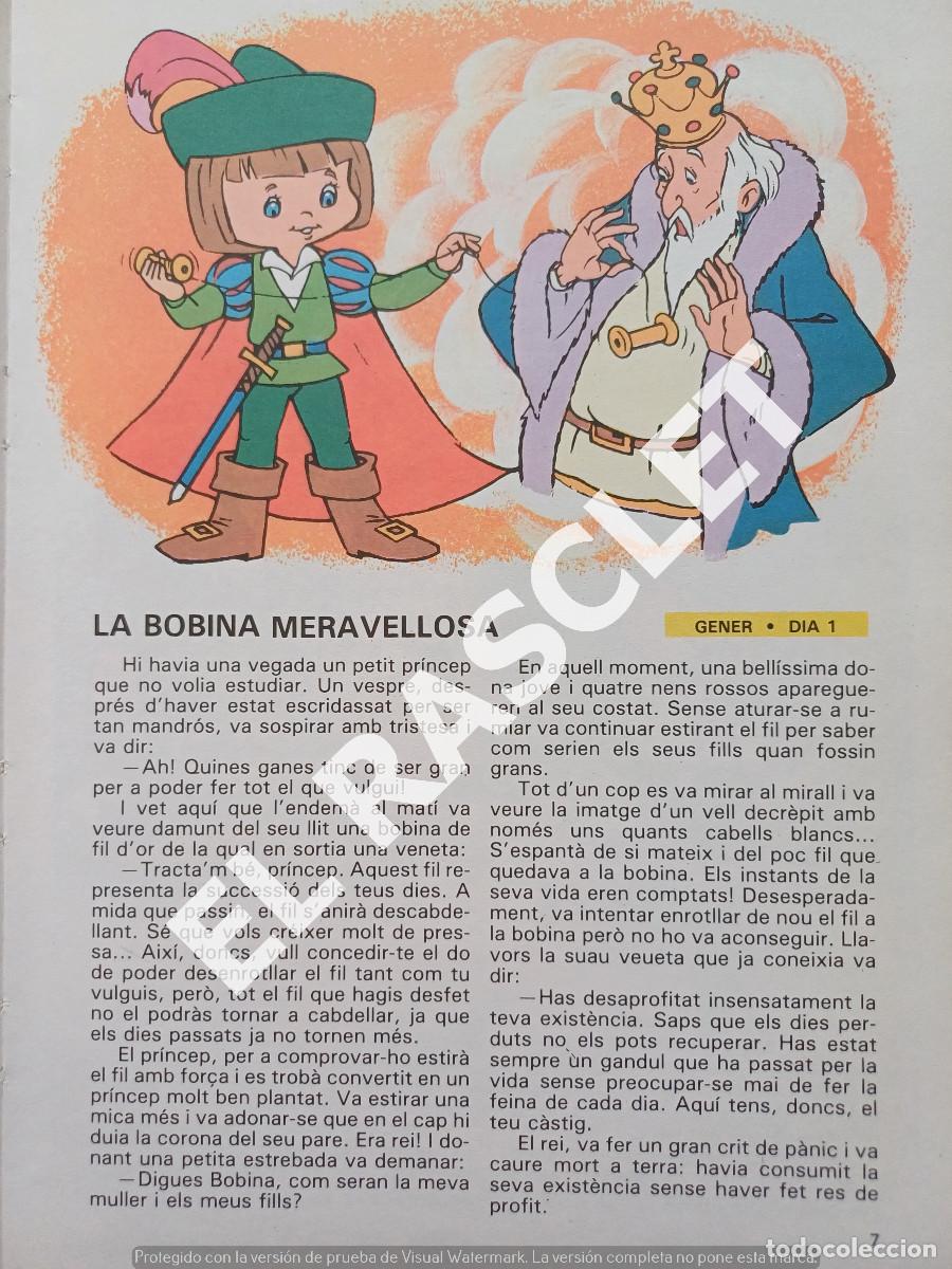 Libros de segunda mano: UN CONTE PER CADA DIA - EN CATALAN - Foto 4