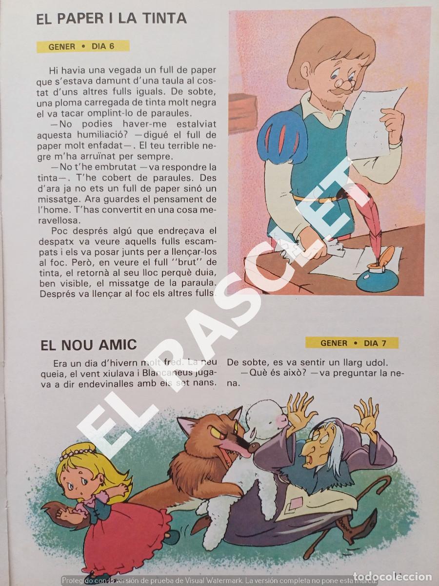 Libros de segunda mano: UN CONTE PER CADA DIA - EN CATALAN - Foto 5