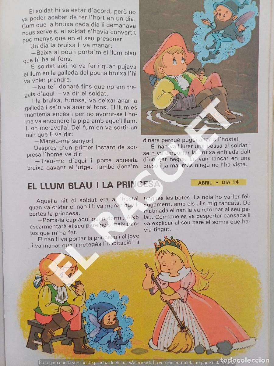 Libros de segunda mano: UN CONTE PER CADA DIA - EN CATALAN - Foto 7