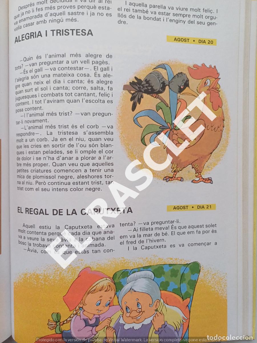 Libros de segunda mano: UN CONTE PER CADA DIA - EN CATALAN - Foto 8