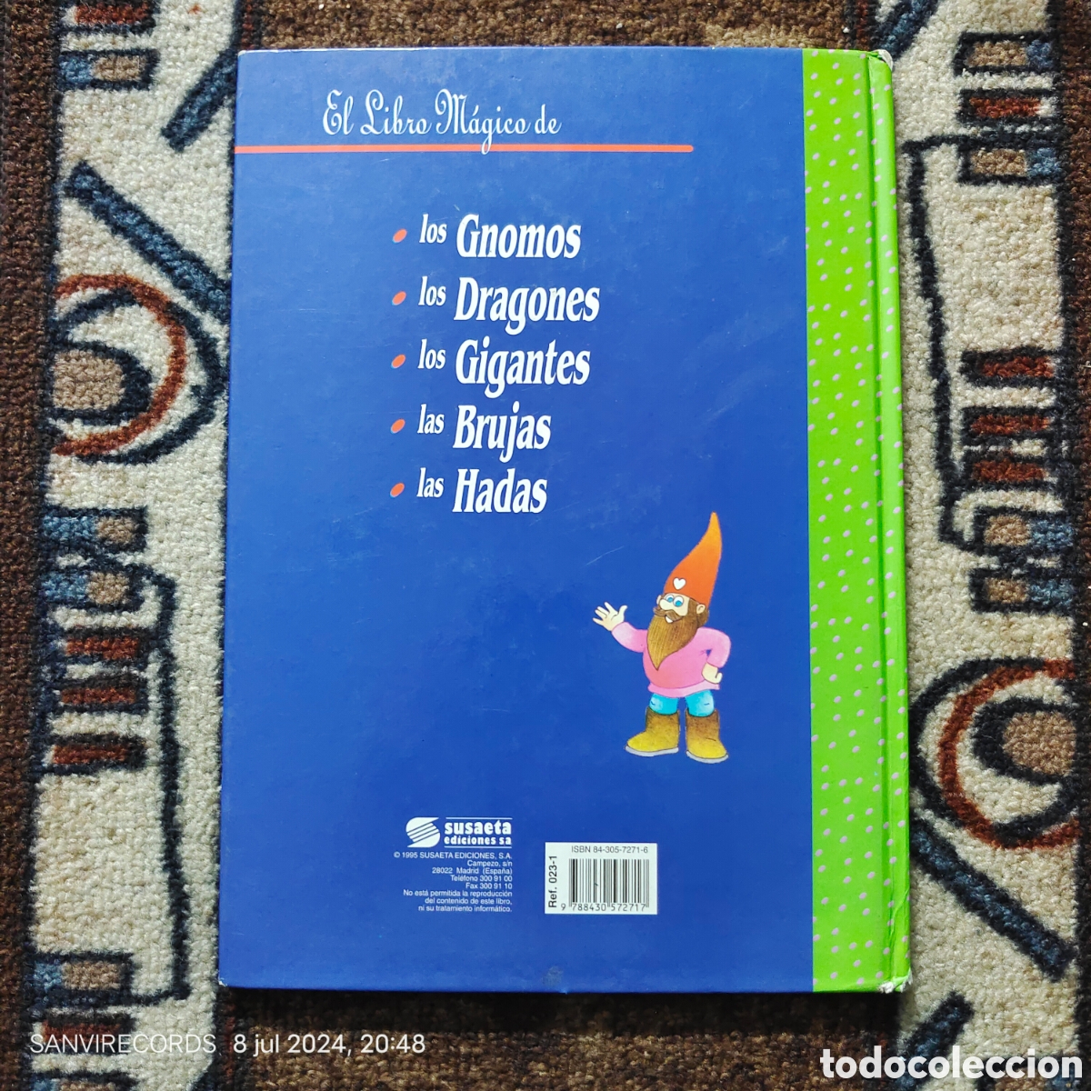 Libros de segunda mano: EL LIBRO M&Aacute;GICO DE LOS GNOMOS (SUSAETA) - Foto 3