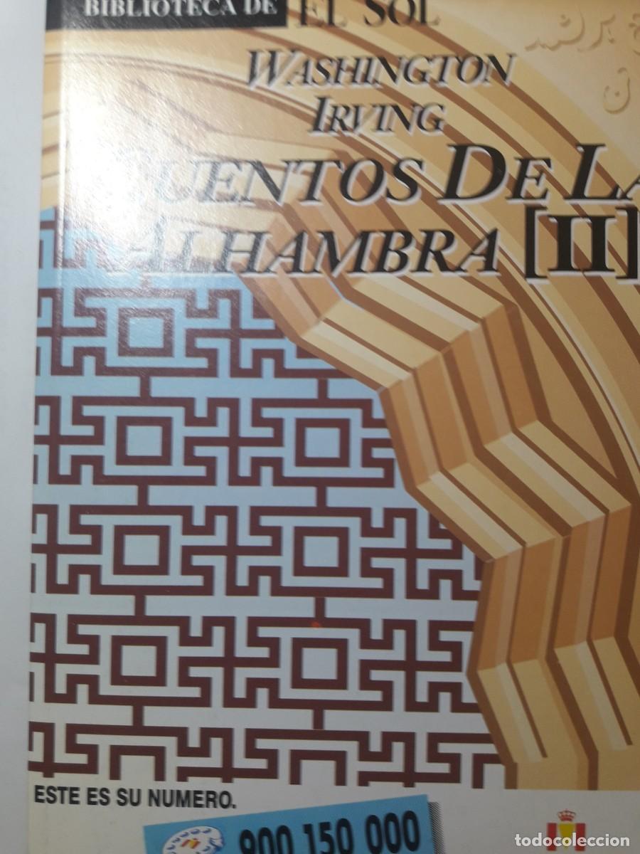 Libros de segunda mano: cuentos de la Alhambra 1 y 2 Washington Irving - Foto 2