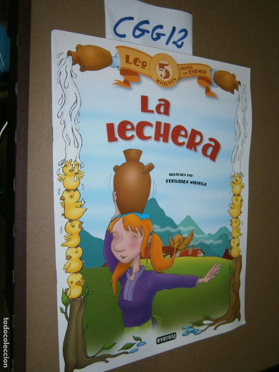Libros de segunda mano: LEE 5 MINUTOS ANTES DE DORMIR - LA LECHERA - Foto 1