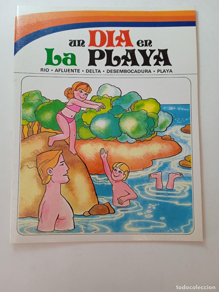 Libros de segunda mano: COLECCI&Oacute;N &rdquo;AMIGUITOS&rdquo; - UN D&Iacute;A EN LA PLAYA - Foto 1