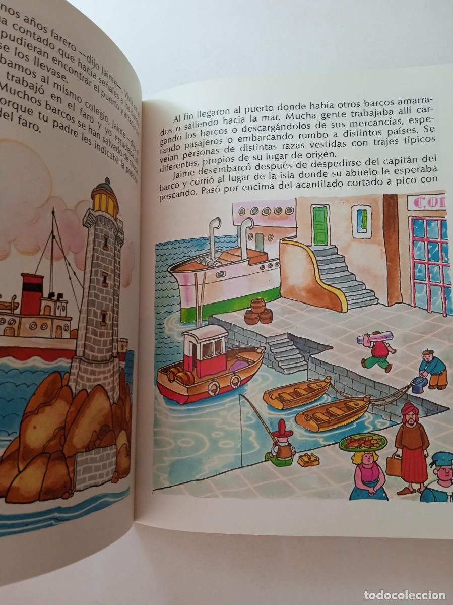 Libros de segunda mano: COLECCI&Oacute;N &rdquo;AMIGUITOS&rdquo; - VIAJE A LA ISLA - Foto 3
