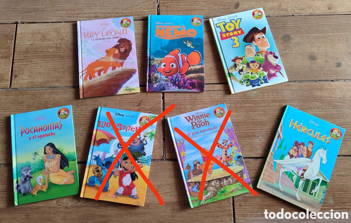 Libros de segunda mano: Lote Cuentos Salvat Disney