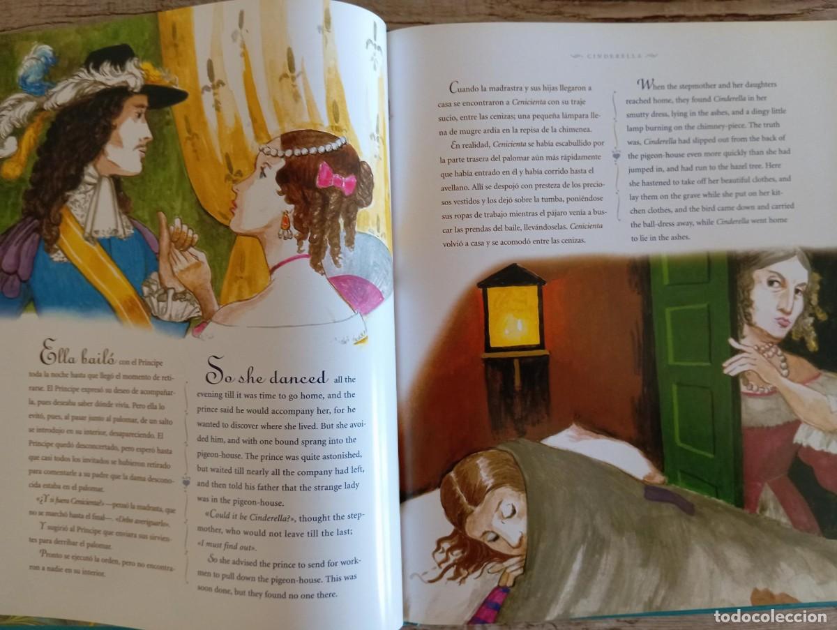 Libros de segunda mano: CUENTACUENTOS BILINGUE ESPA&Ntilde;OL-INGLES - CENICIENTA - Foto 4