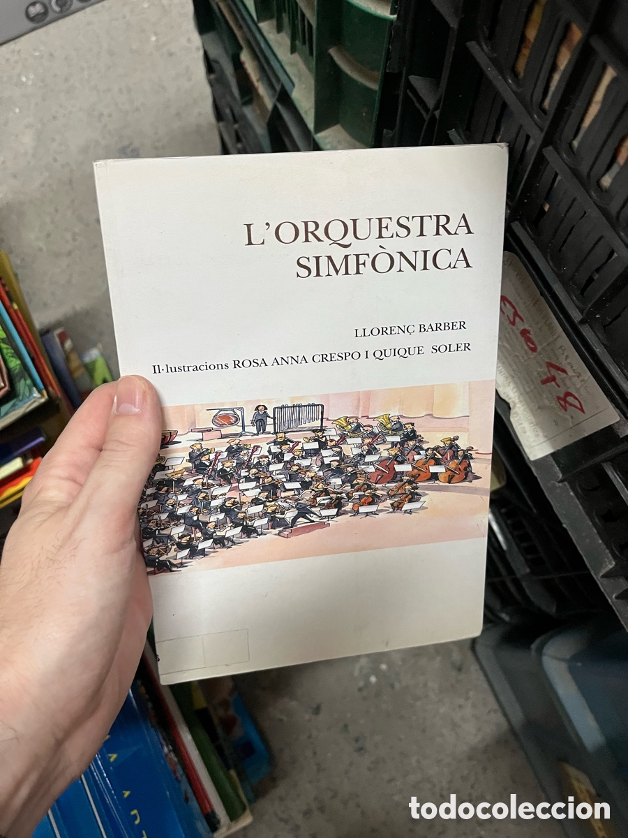 Libros de segunda mano: Esco48 L'ORQUESTRA SIMF&Ograve;NICA LLORENC BARBER Il- lustracions ROSA ANNA CRESPO I QUIQUE SOLER