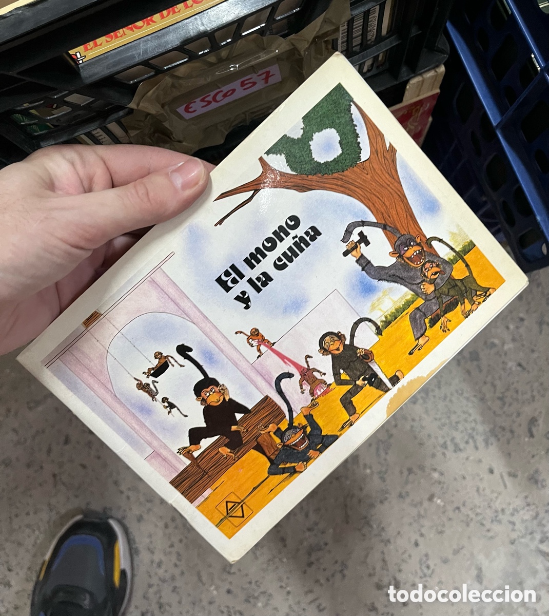 Libros de segunda mano: Esco57 el mono y la cu&ntilde;a - cuento ilustrado - Foto 1