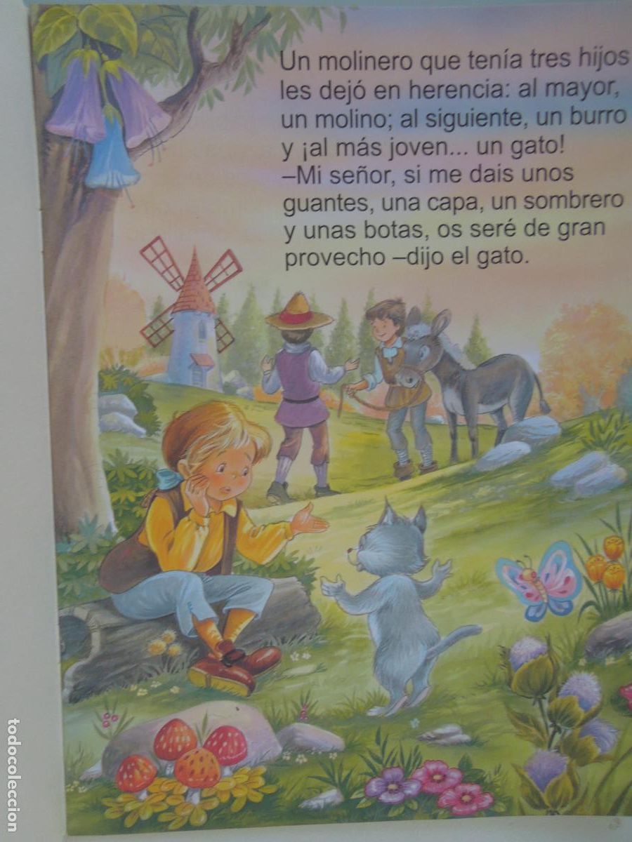 Libros de segunda mano: EL GATO CON BOTAS , EDICIONES SALDA&Ntilde;A -2009 - Foto 2