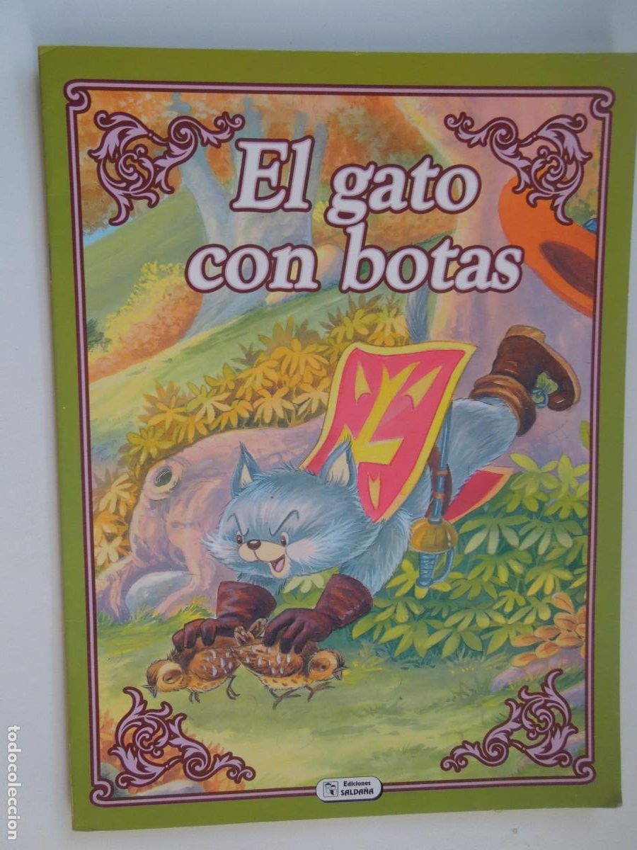 Libros de segunda mano: EL GATO CON BOTAS , EDICIONES SALDA&Ntilde;A -2009 - Foto 1
