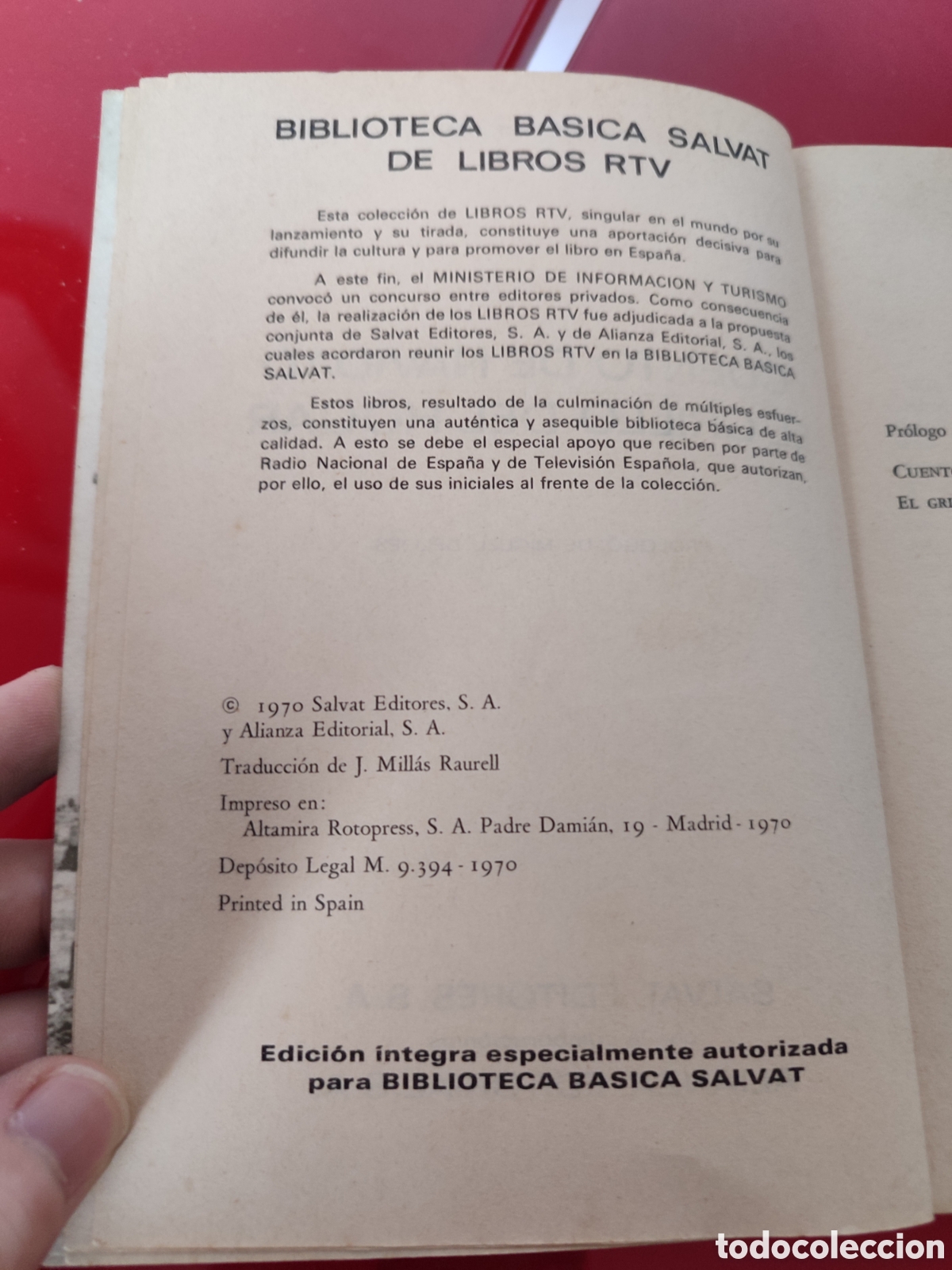 Libros de segunda mano: Cuento de navidad, salvat - Foto 3