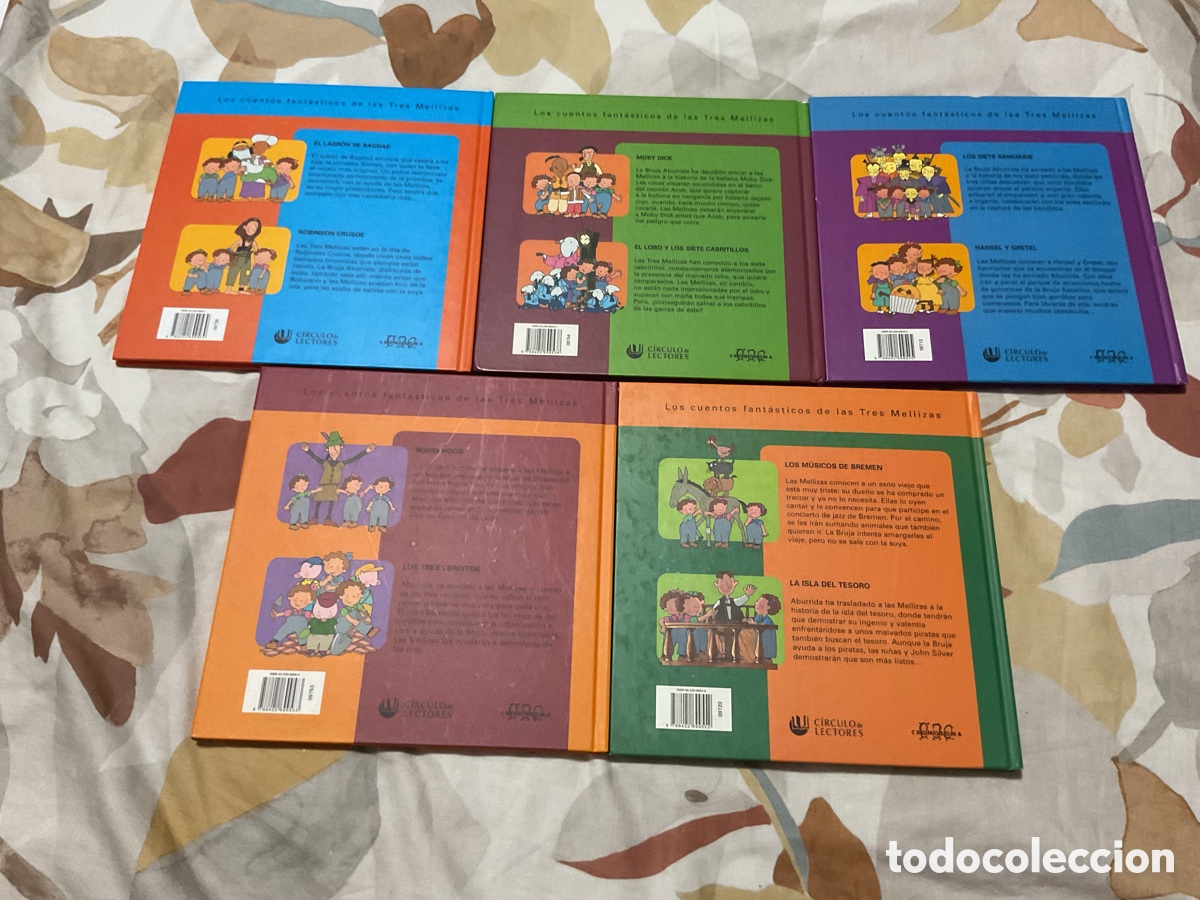 Libros de segunda mano: LAS TRES MELLIZAS 5 libros - Foto 2